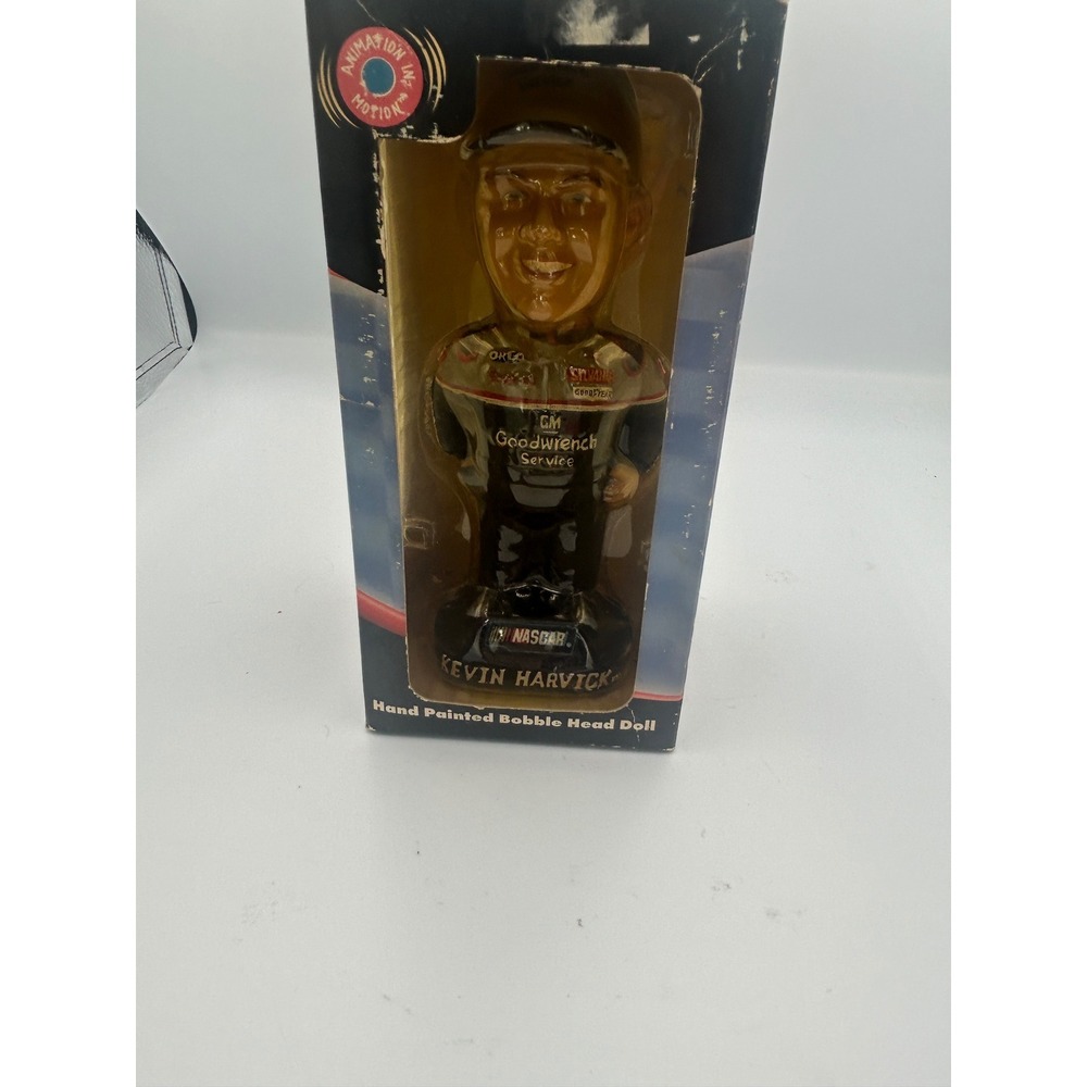 NASCAR Bobble Dobbles Kevin Harvick Bobblehead 2001 GM Goodwrench Service Doll - Picture 5 of 5